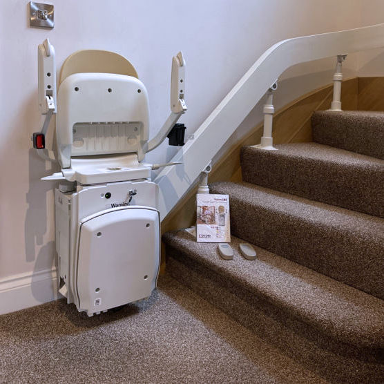 Cash paid for Acorn 130 Straight stairlifts and Acorn 180 curved stairlifts